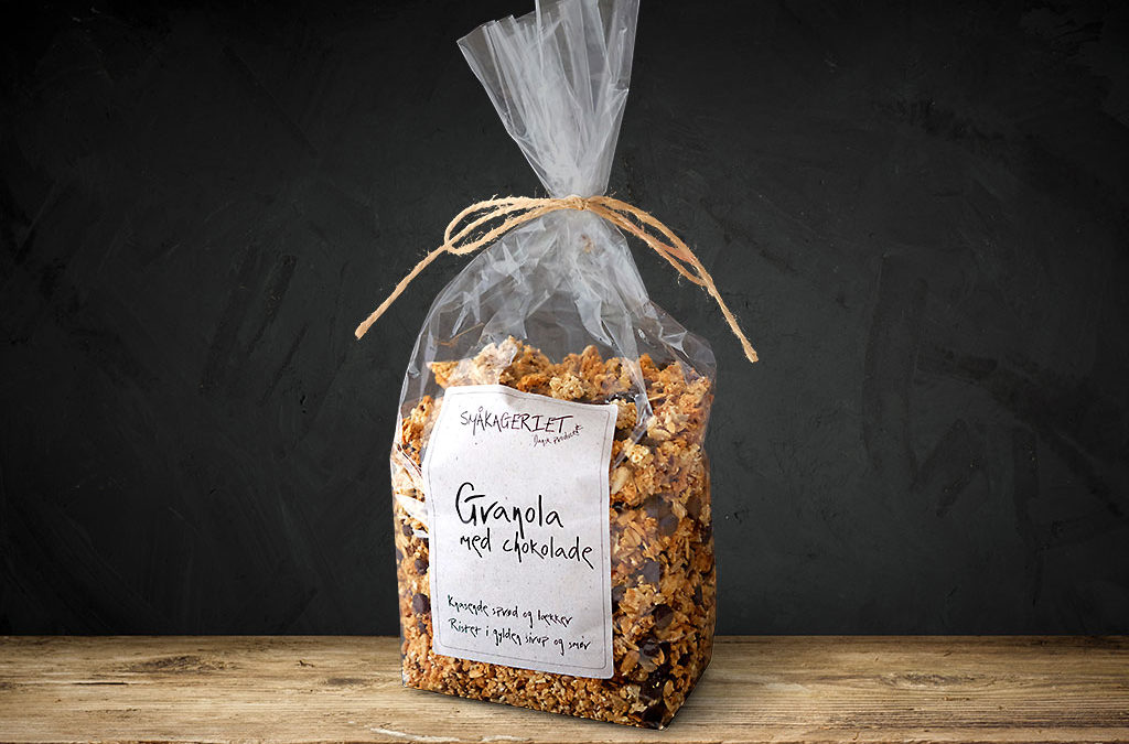 Granola med chokolade